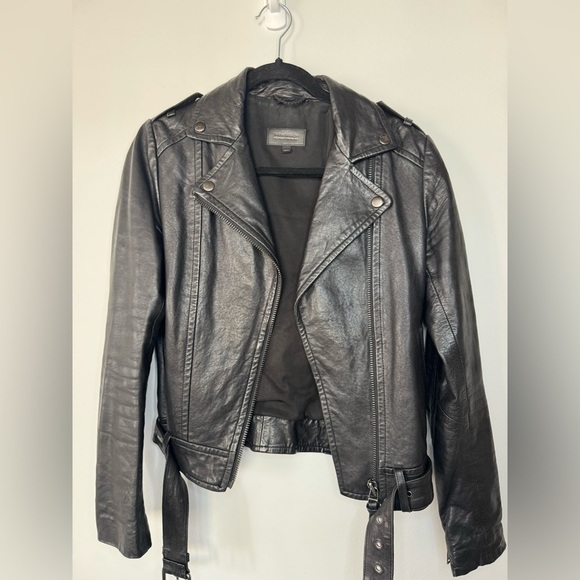 Mackage for Aritzia Leather Biker Jacket – XXS - Picture 1 of 16